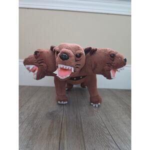 Harry Potter Fluffy Plush Three Headed Dog Warner Bros Wizarding World Rare